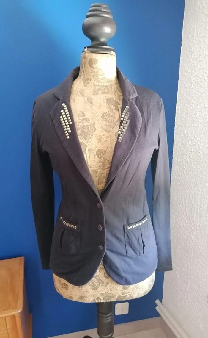 Veste Blazers, sweet, bleu marine, Version Féminin, M - photo numéro 1