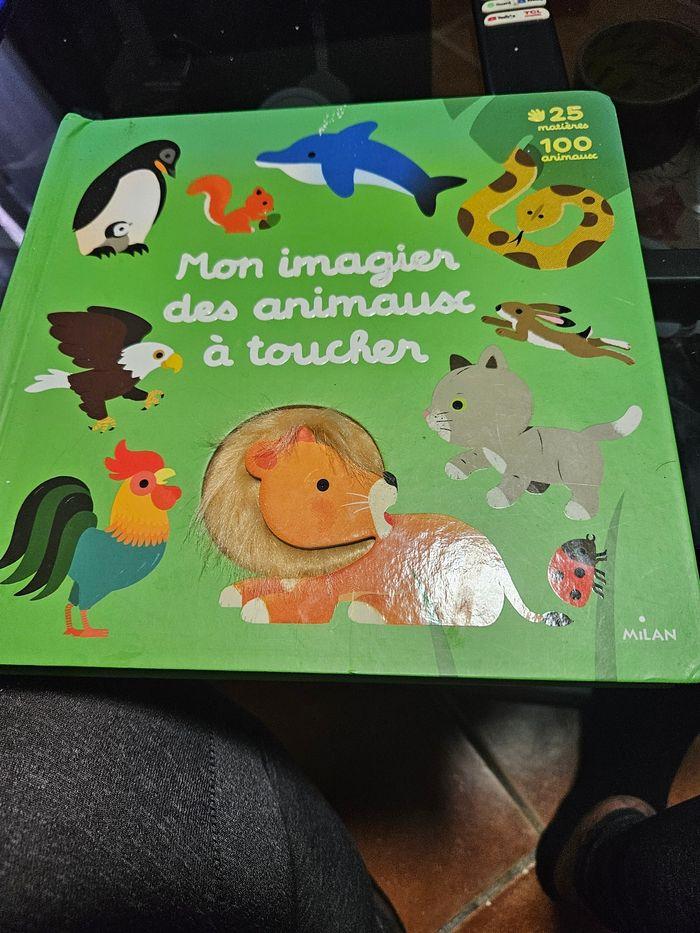 Livre Mon imagier des animaux à toucher - photo numéro 2