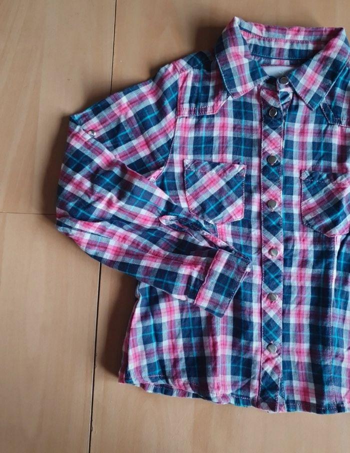 Chemise fille 122/128 cm (7/8 ans) - photo numéro 2