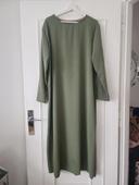 Robe longue verte