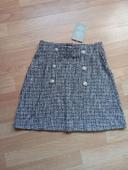 Jupe courte aspect tweed H&M 34