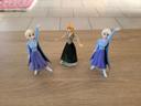 Lot de 3 figurines Reine des neiges