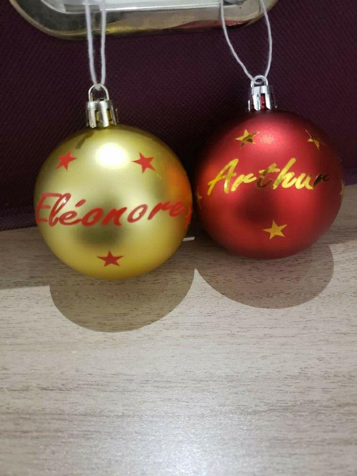 Boules de Noël personnalisées - photo numéro 3