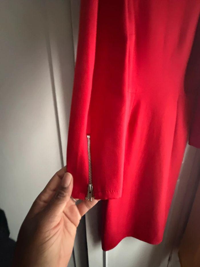 Robe rouge zip - photo numéro 4