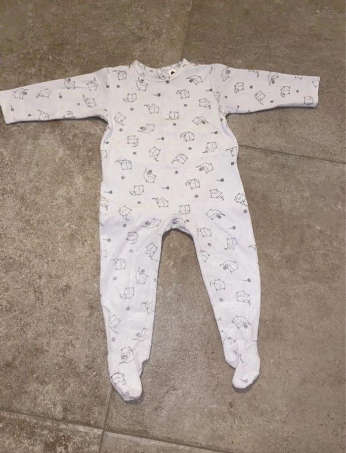 Pyjama velours bébé - photo numéro 1