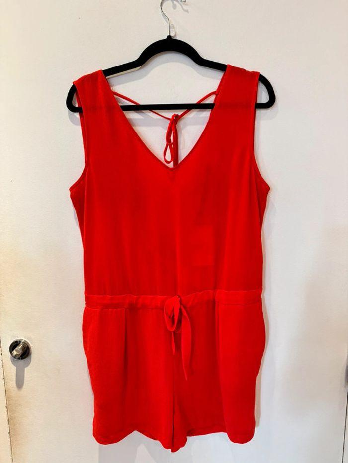 Combishort Zara rouge dos nu Taille S - photo numéro 1