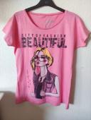 T-shirt fille taille 36