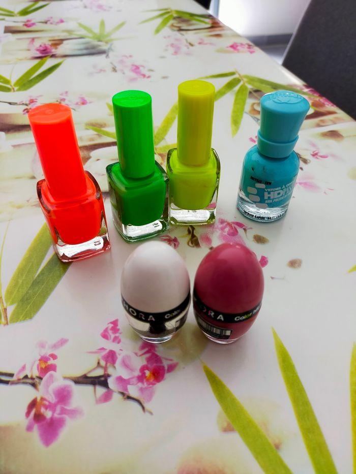 Lot de 6 vernis