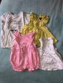 Lot de vêtements été bébé fille