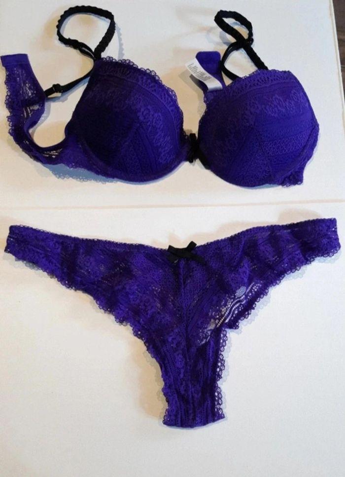 Soutien-gorge Jennyfer violet 95B - photo numéro 6