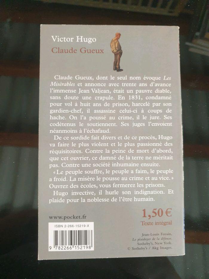 Livre victor hugo claude gueux - photo numéro 2