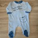 Pyjama ourson bleu 6 mois garcon