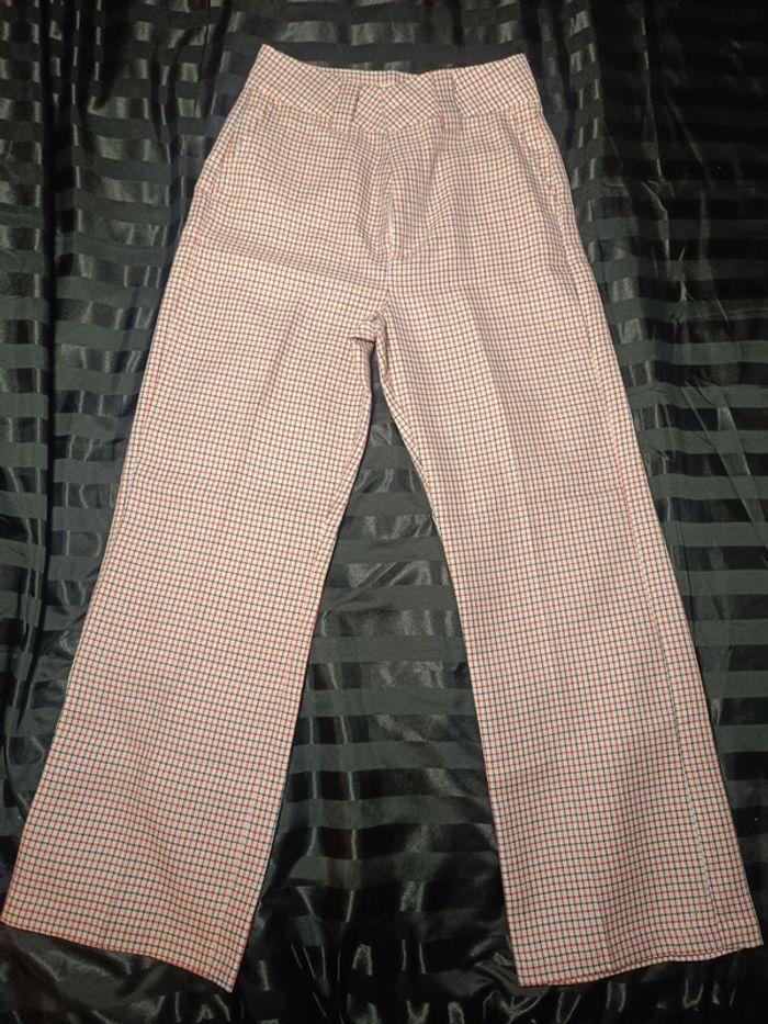 Vente pantalon pince à carreaux-neuf-S - photo numéro 1