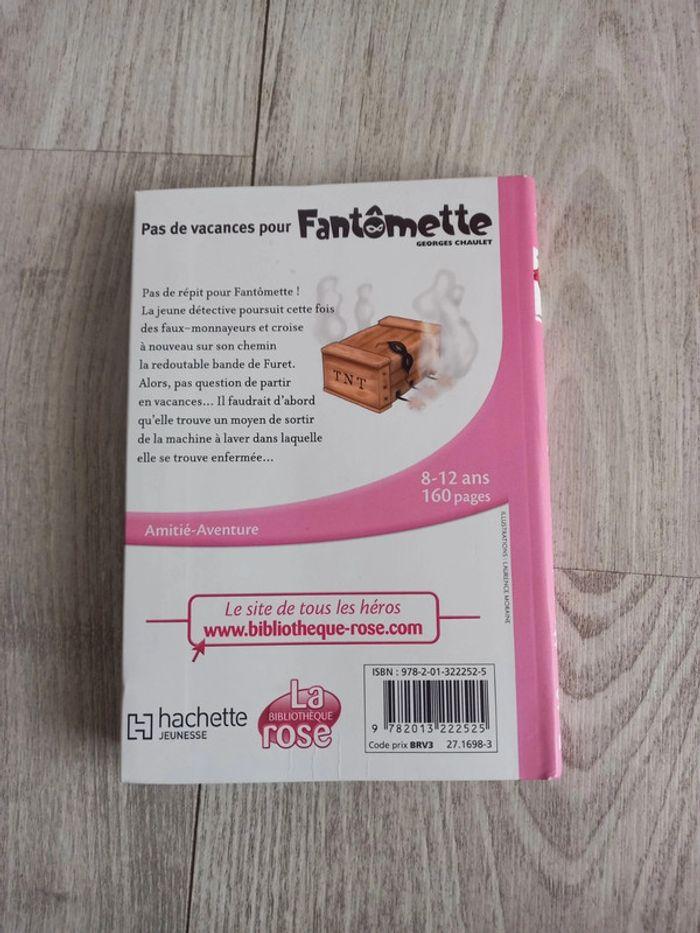 Livre les classiques de la rose fantômette - photo numéro 2