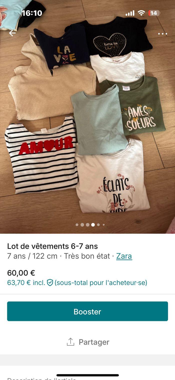 Vêtements fille 6-7 ans - photo numéro 3