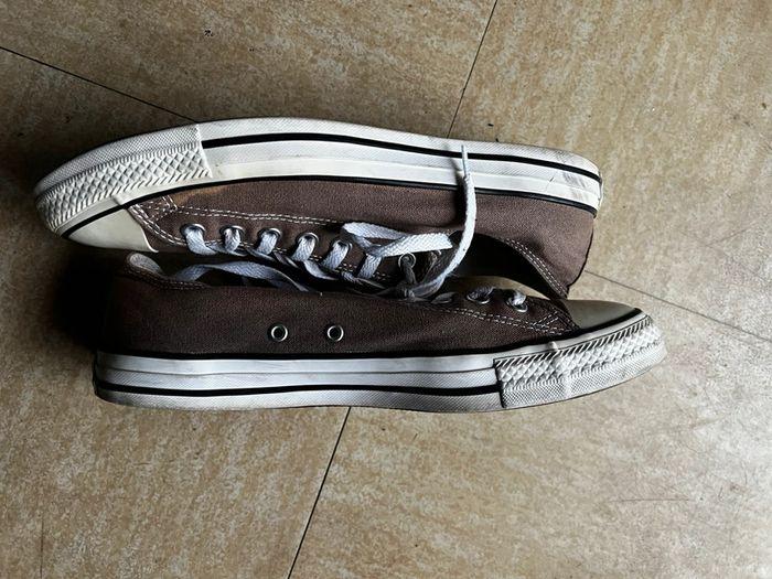 Converse 44 bon état marron - photo numéro 2