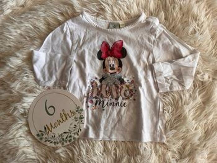 Haut manche longue Minnie « Disney baby » - photo numéro 1