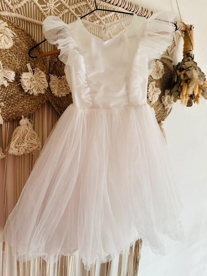 Robe blanche princesse 10 ans - photo numéro 2