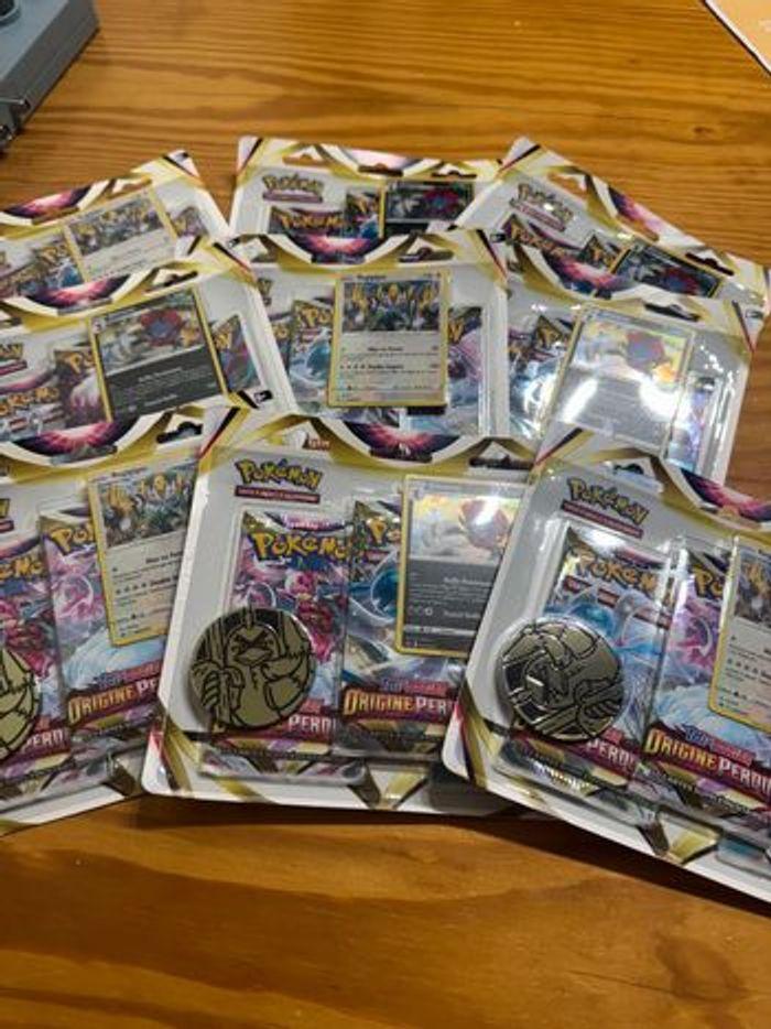 Lot de TRIPACK POKÉMON ORIGINE PERDUE EB11 - photo numéro 1