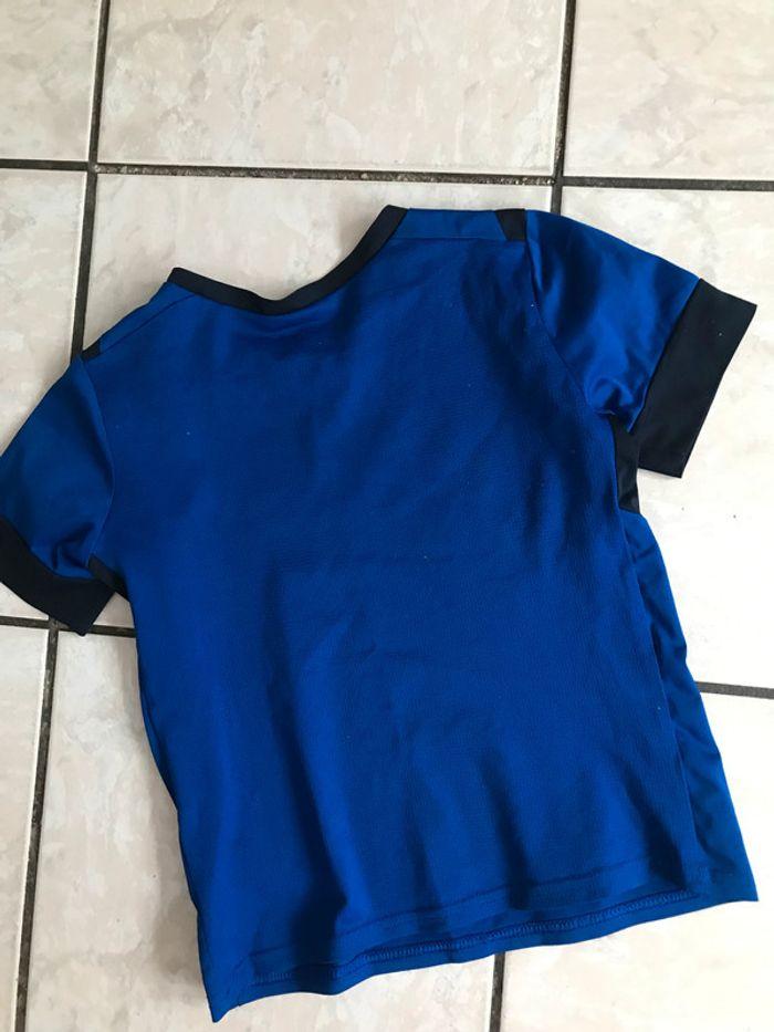 T-shirt bleu foncé sport Kipsta 6 ans - photo numéro 4