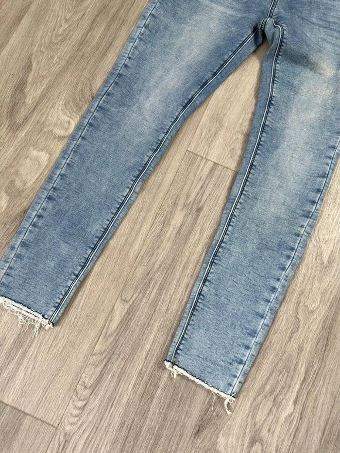 Jean denim skinny slim bleu délavé Primark T38 M - photo numéro 5