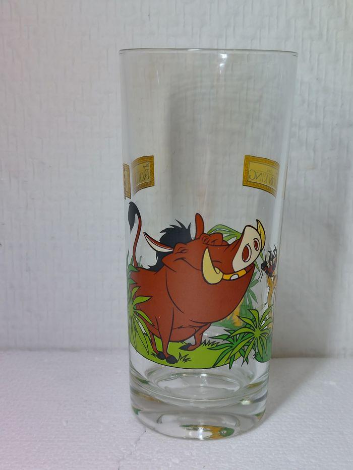 Verre Disney Simba Timon Pumba Le Roi Lion - photo numéro 2