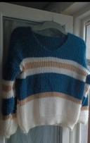 Pull tricolore T40-42/MII neuf