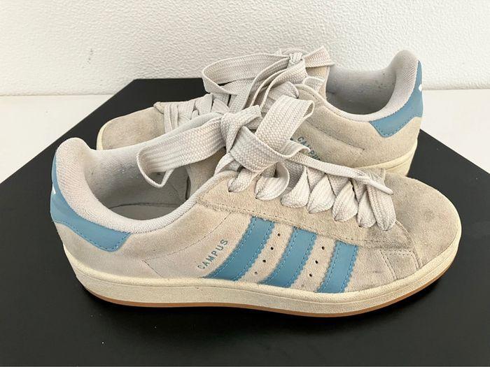 Adidas Originals Campus 00s Grey/Turquoise - photo numéro 5