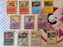 Lot de cartes holographiques pokémon célébration