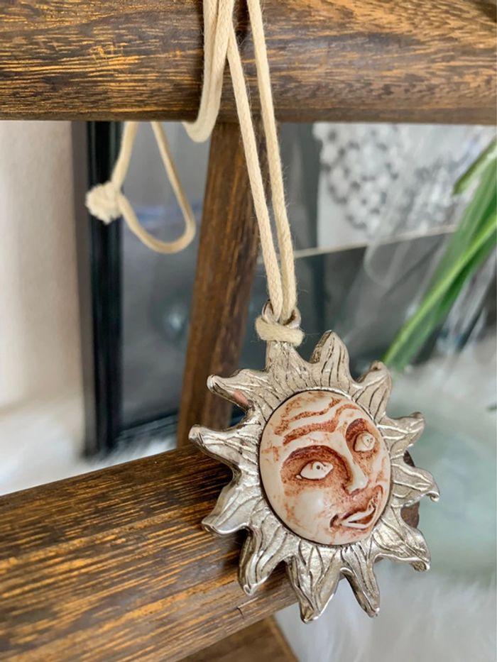 Pendentif cordon collier soleil lumineux 🌞 - photo numéro 9