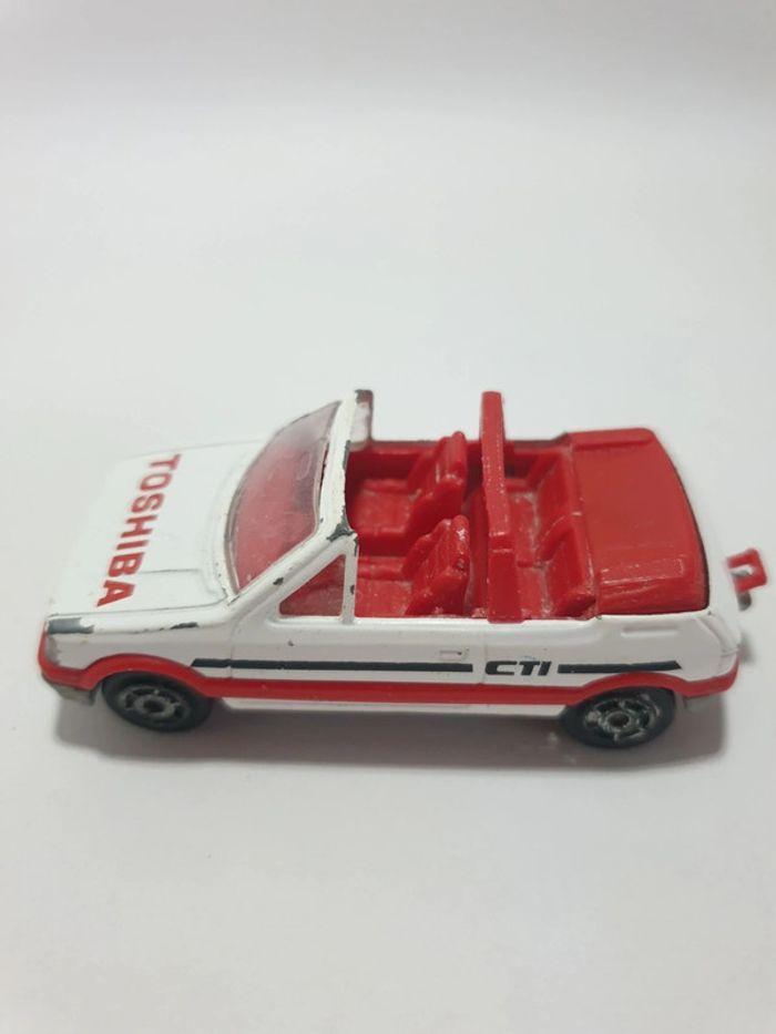 Peugeot 205 Cabriolet CTI Blanc Majorette 201 210 - 1/53 🇫🇷 - photo numéro 12