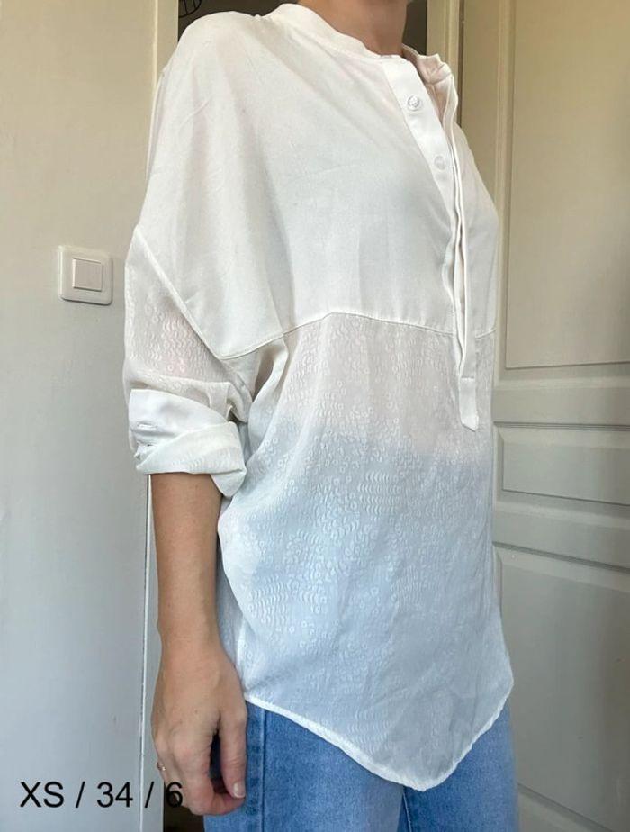 Blouse blanche Deby Debo taille 34 💖 - photo numéro 3