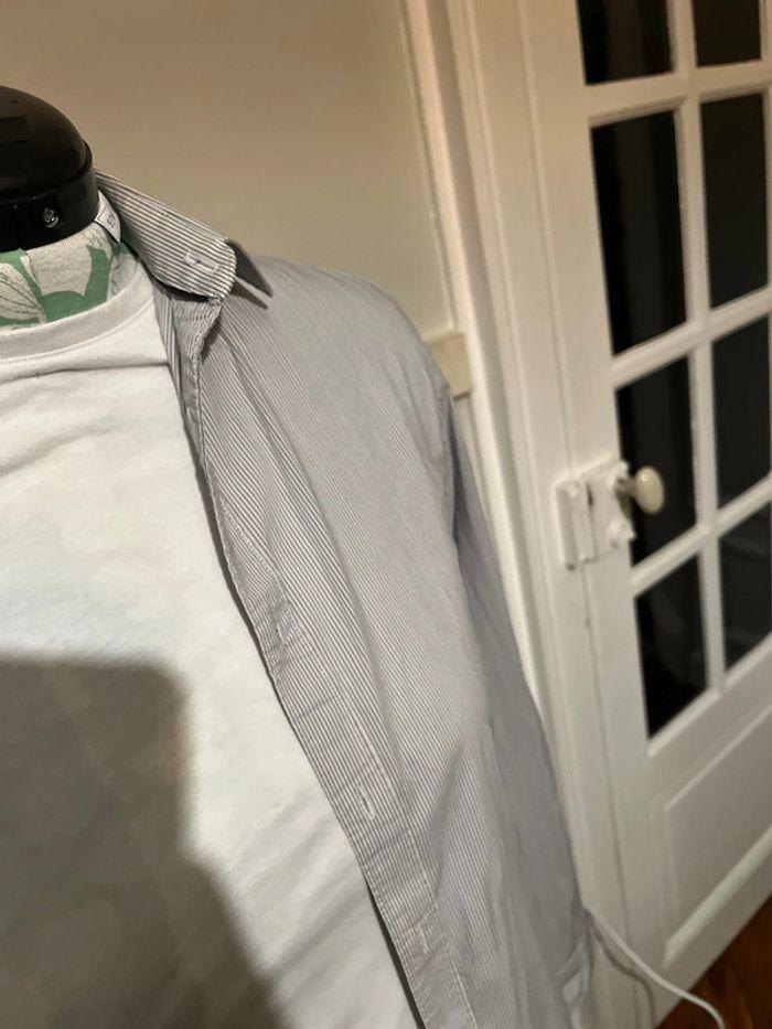 Chemise slim à rayures - photo numéro 4