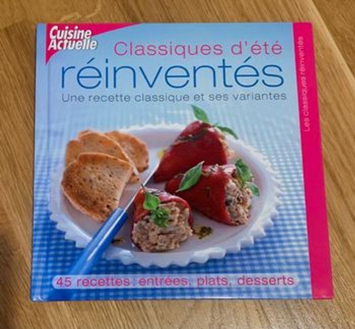 Livre recettes cuisine actuelle - photo numéro 1