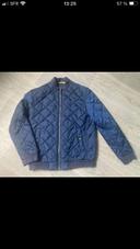 Manteau veste doudoune fine marine  10-12 ans Ralph Lauren  Très bon état