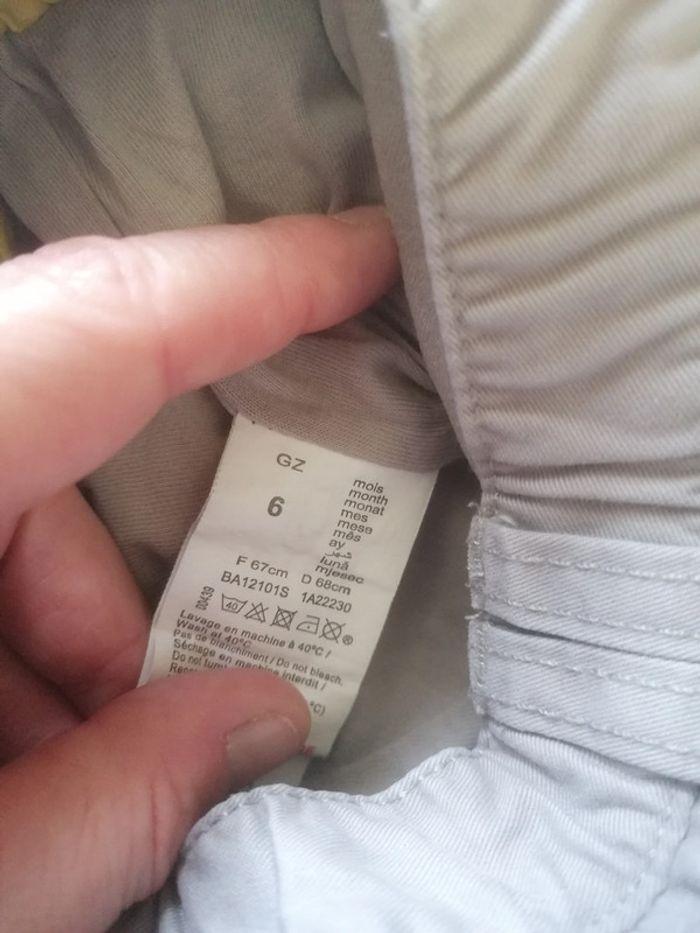 Pantalon cargo. 6 mois. - photo numéro 2