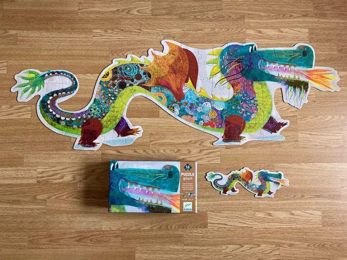 Puzzle djeco dragon 58 pièces - photo numéro 1