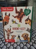 Où vivent-ils ? Jeu Petit Savant de la marque Clementoni