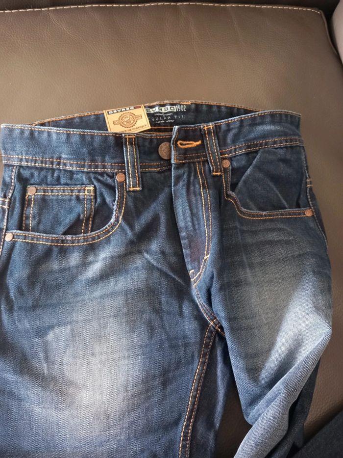 Jeans taille 36  coupe regular fit taille standard jambe droite bas droit - photo numéro 2