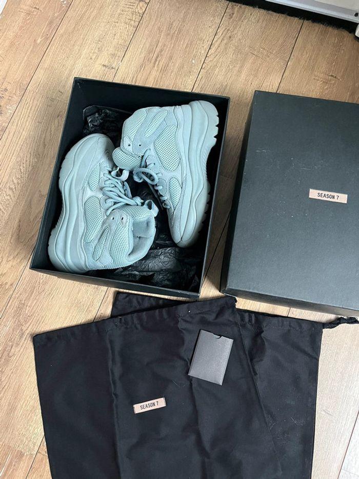 Paire de bottines Yeezy season 7 desert boot taille 36/37 house blue - photo numéro 1