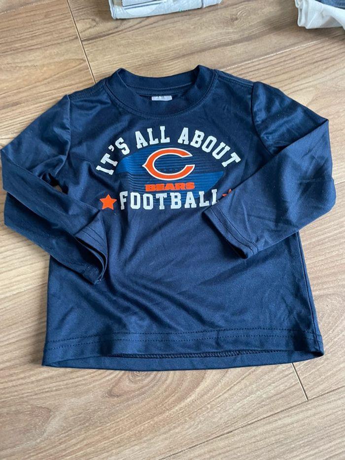 T shirt manches longues 18 mois NFL - photo numéro 1