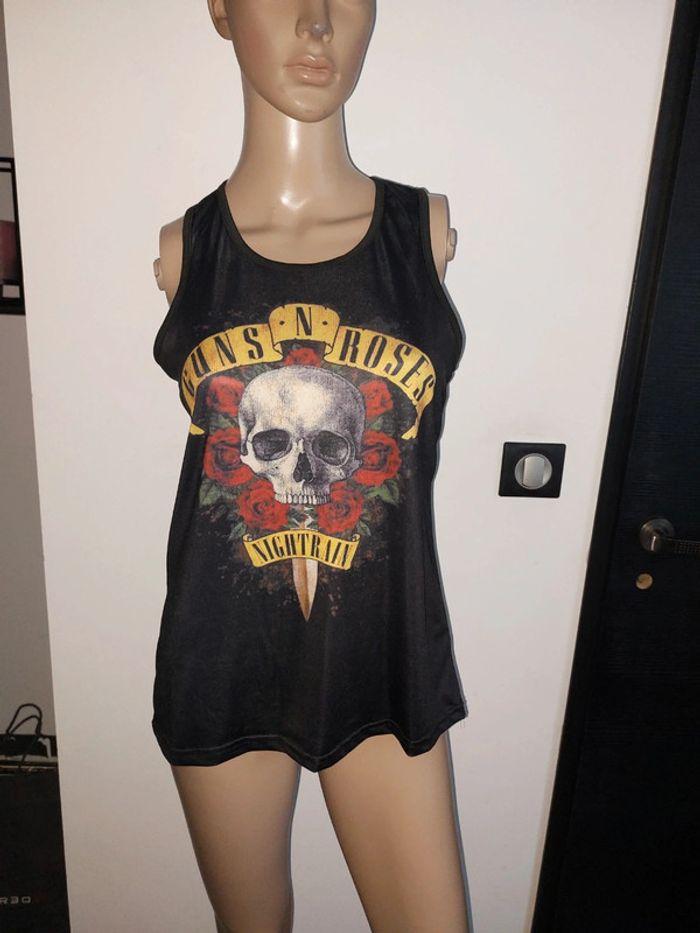 Debardeur guns'n roses taille L neuf - photo numéro 1