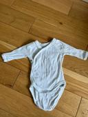 Body Petit Bateau taille naissance