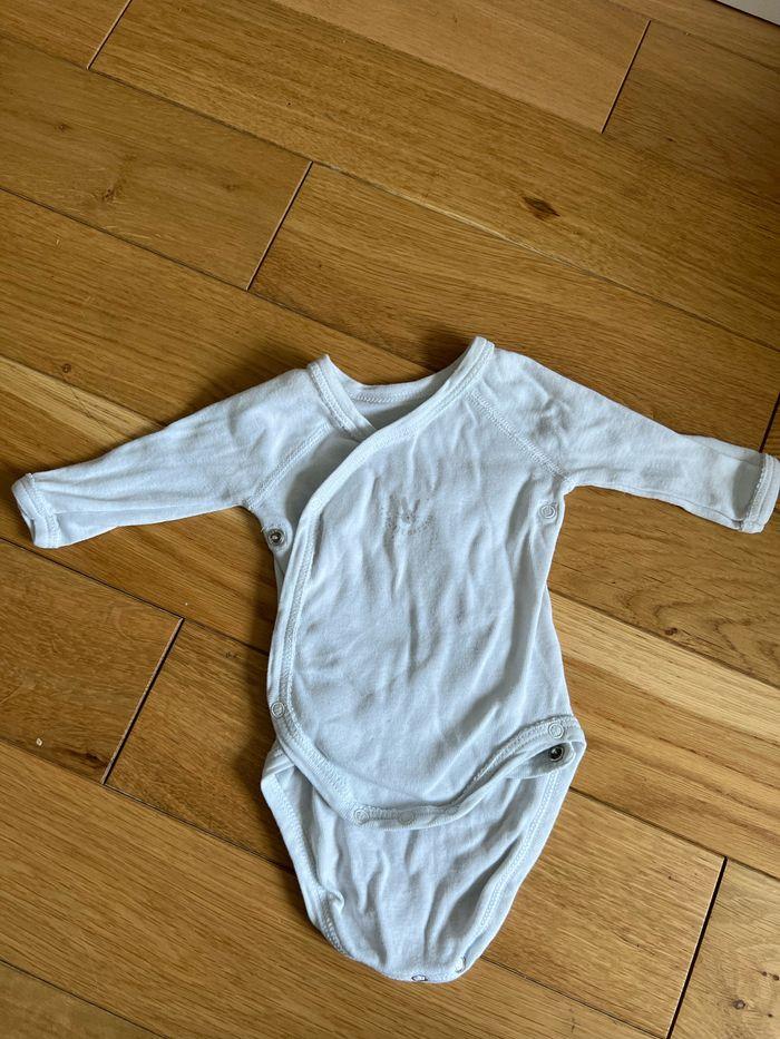 Body Petit Bateau taille naissance - photo numéro 1