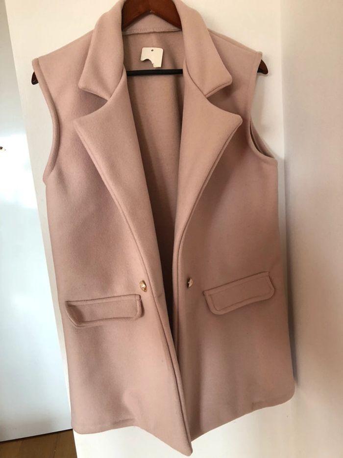 Manteau Long Sans Manches - photo numéro 1