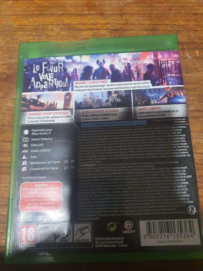 Jeux xbox one watch dogs légion - photo numéro 4