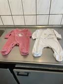 Lot de 2 pyjamas bébé fille