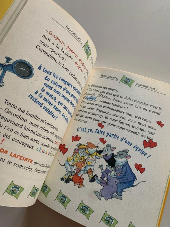 Livre Geronimo Stilton Champion de foot ! - photo numéro 3