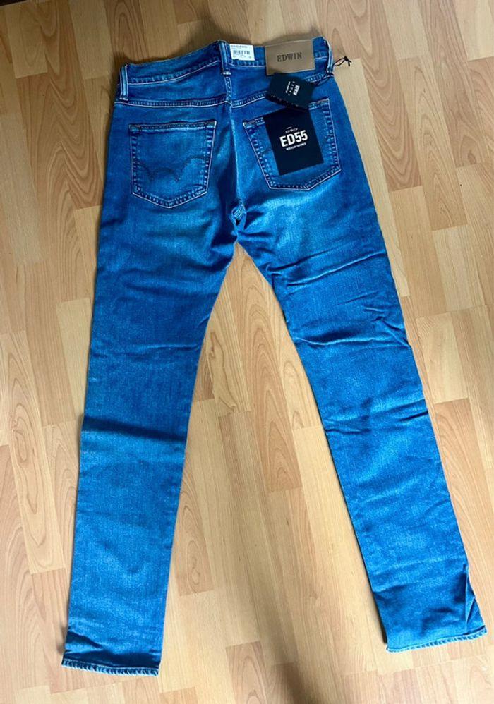 Jeans Edwin ED-55 regular tapered taille W30 L34 neuf avec étiquettes - photo numéro 3