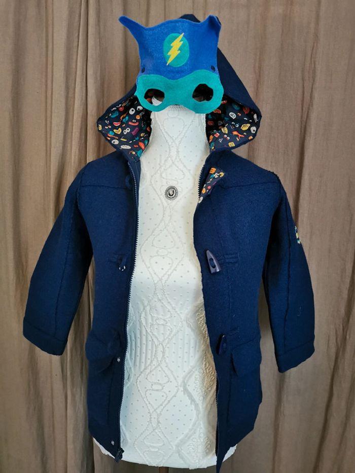 Manteau garçon bleu marine Dpam Du pareil au même 8 ans  Neuf - photo numéro 1